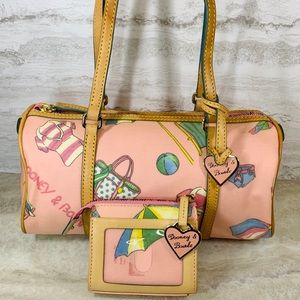 Dooney & Bourke Miami Pink Barrel set